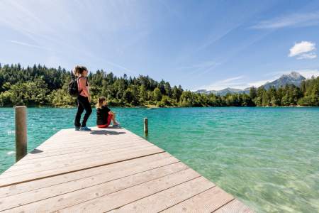 Klare Bergseen und türkises Wasser wie in der Karibik macht das Urlaubsfeeling perfekt.